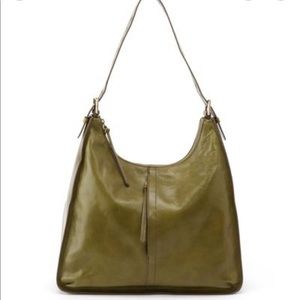 HOBO Marley Evergreen Leather Shoulder Bag